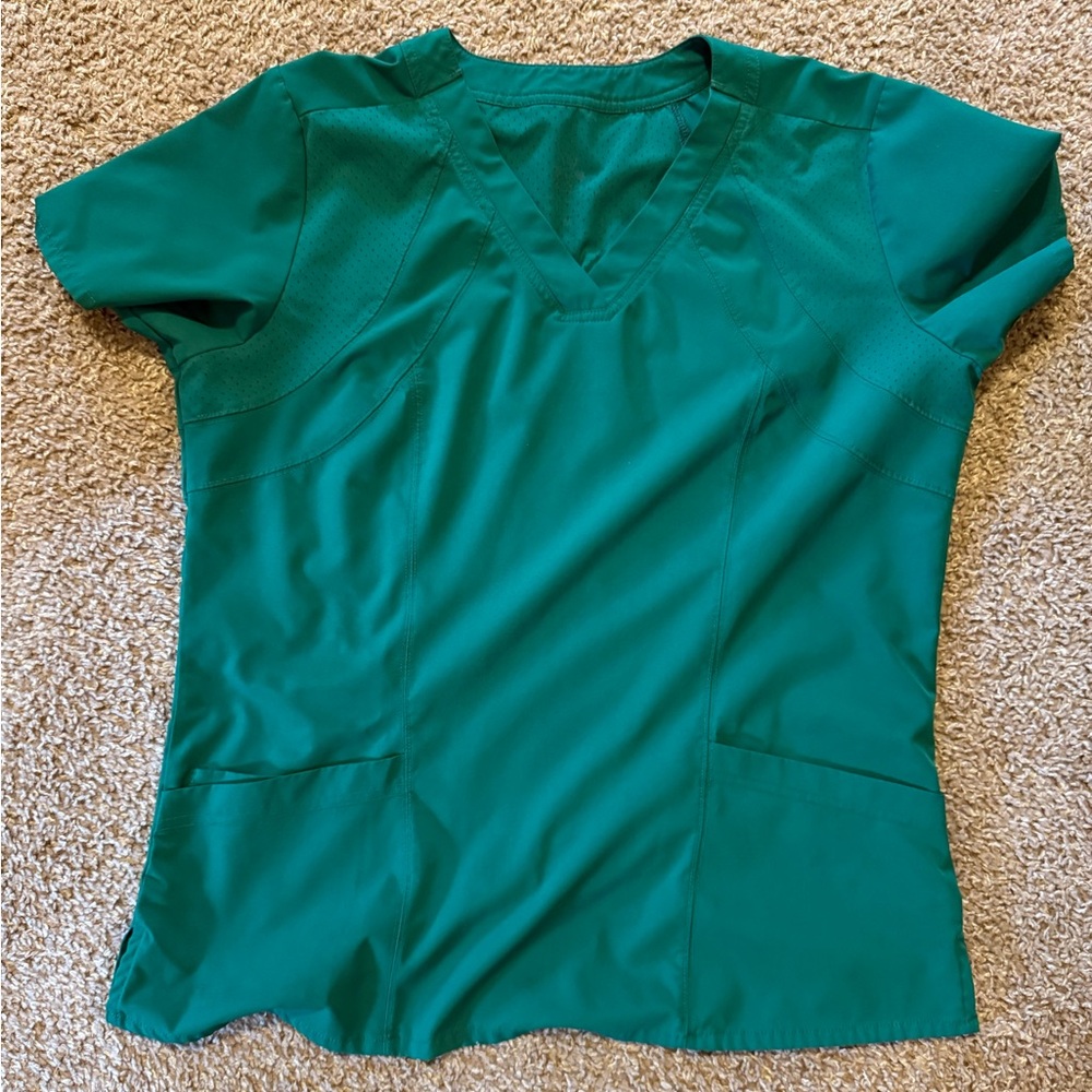 Women's Hunter Green Jogger Scrub Set